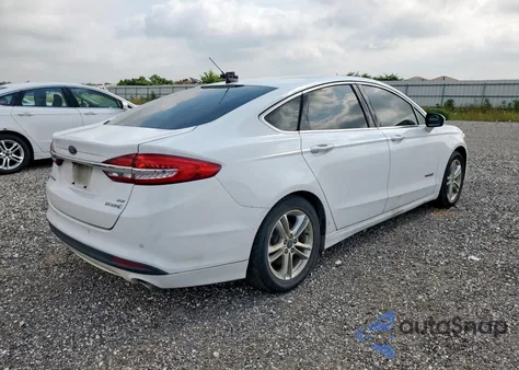 2018 Ford Fusion Se Hybrid из США, поврежденный, VIN 3FA6P0LU9JR171745